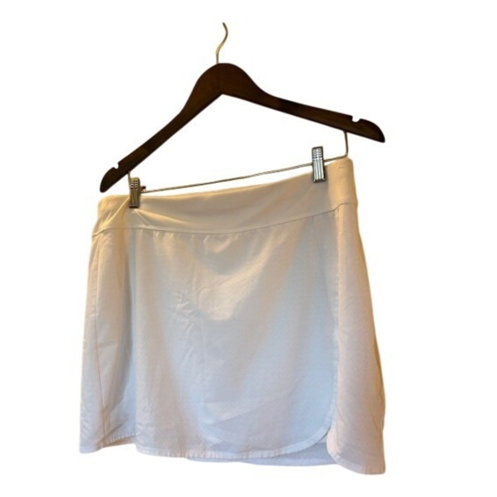 Callaway Women's White Mesh Golf Skort Size L Activewear